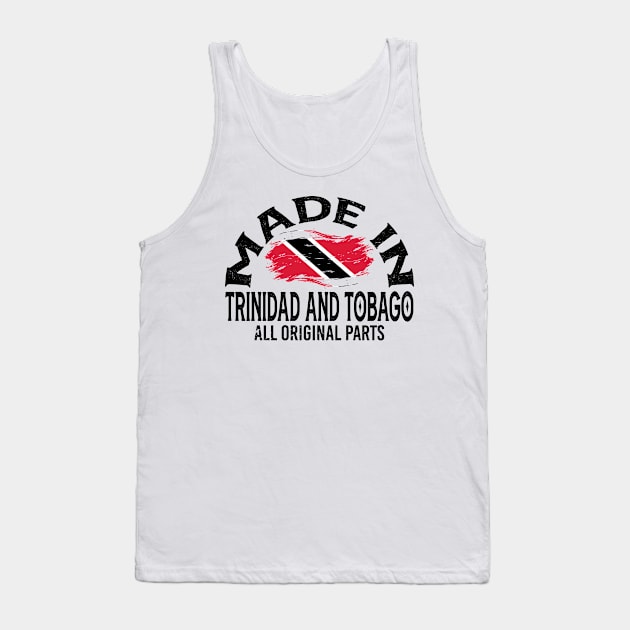 Born in Trinida and Tobago Tank Top by JayD World